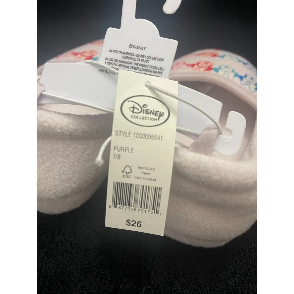Disney Toddler Slippers Size 7/8